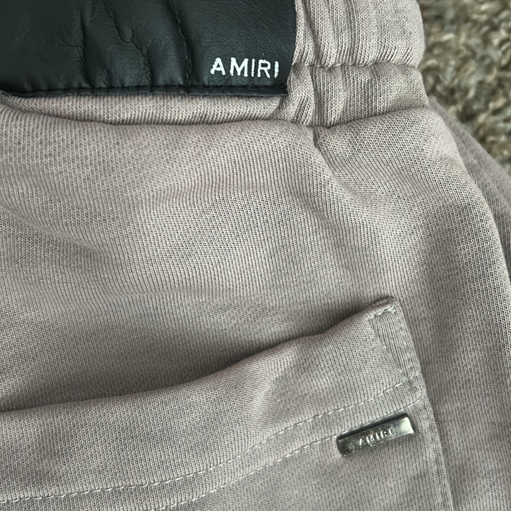AMIRI Taupe Casual Pants